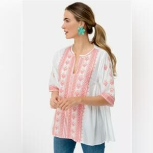 Roller Rabbit Bhopali Mada Top Size S